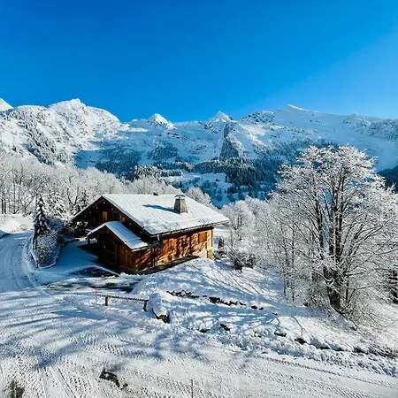 Cosymontagne - Le - 3ch - 8 Pers- Terrasse Sud, Magnifique Vue Chalet La Clusaz